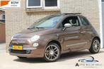 Fiat 500 1.4-16V Pano Airco nieuwe apk speciaal uitvoering, Voorwielaandrijving, Euro 5, 101 pk, Gebruikt
