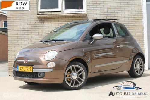 Fiat 500 1.4-16V Pano Airco nieuwe apk speciaal uitvoering, Auto's, Fiat, Bedrijf, Te koop, ABS, Airbags, Airconditioning, Alarm