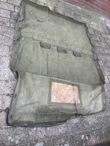 Nekaf huif canvas gestempeld beschikbaar voor biedingen