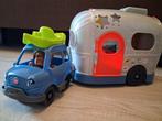 Little People Fisher Price caravan, Kinderen en Baby's, Speelgoed | Fisher-Price, Ophalen of Verzenden, Zo goed als nieuw, Speelset