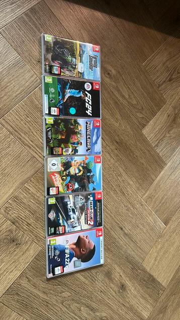 Nintendo switch spellen €25 per spel of €110alles beschikbaar voor biedingen