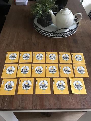 Jumbo spaarkaarten voor het kookboek. beschikbaar voor biedingen