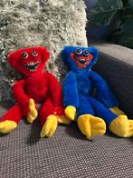 Huggy Wuggy Knuffels - Rood en Blauw, Ophalen of Verzenden, Zo goed als nieuw, Overige typen