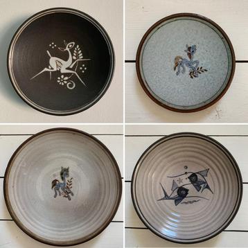 AMHA bord wandbordje vintage vissen paard hert beschikbaar voor biedingen