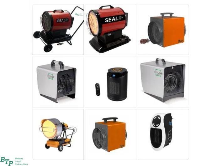 BTP Elektrische kachels en heaters 230v en 380v diesel gesto, Zakelijke goederen, Machines en Bouw | Overig