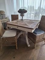 Riviera Maison Chateau Chassigny eettafel, Huis en Inrichting, Tafels | Eettafels, Ophalen, 50 tot 100 cm, Vierkant, 50 tot 100 cm