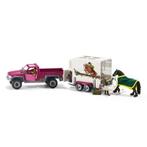 Schleich Trailer Set - Bijna Compleet!, Kinderen en Baby's, Ophalen of Verzenden, Gebruikt, Jongen of Meisje