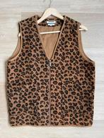 Bodywarmer leopard/ gilet/ waistcoat / native youth / alwero, Ophalen, Zo goed als nieuw, Maat 42/44 (L), Bruin