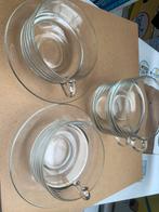 Soepkommen en schotels van glas, Ophalen of Verzenden, Nieuw, Glas, Kop(pen) en/of Schotel(s)