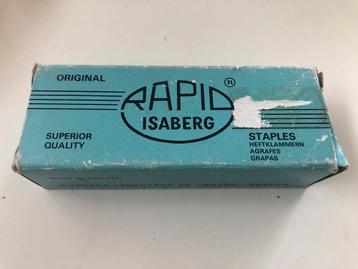 Doosje nietjes:  ORIGINAL RAPID ISABERG ‘13/6 131/6  6 mm’ beschikbaar voor biedingen
