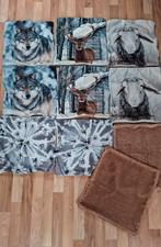 Kussenhoezen Winter 45x45, Ophalen, Zo goed als nieuw, Vierkant