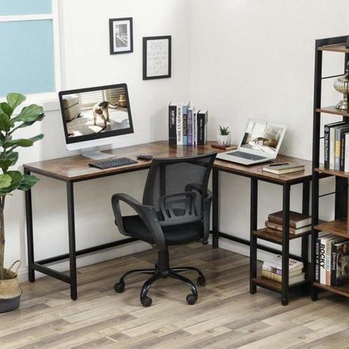Industriële hoek bureau, Huis en Inrichting, Bureaus, Zo goed als nieuw, Bureau, Ophalen of Verzenden