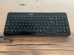 Logitech K360 - Draadloos Toetsenbord - QWERTY ISO - Zwart, Computers en Software, Toetsenborden, Ophalen of Verzenden, Zo goed als nieuw