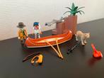 Playmobile 3875 - trackers canoe, Ophalen, Gebruikt