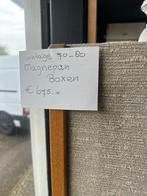 Vintage Magnepan Speakers jaren '70/'80, Ophalen, Gebruikt, 60 tot 120 watt, Front, Rear of Stereo speakers