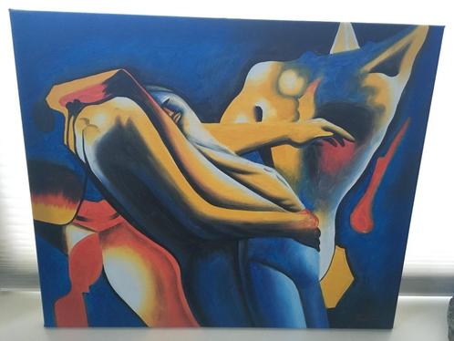 A264 Pieters - Mooi abstract schilderij - Modern Art, Antiek en Kunst, Kunst | Schilderijen | Abstract, Ophalen