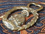 Antiek Jenny Jones kleppermannetje uit Engeland 9,4 cm. 1900, Antiek en Kunst, Antiek | Koper en Brons, Ophalen of Verzenden, Koper