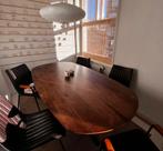 Oldinn ovalen tafel van mangohout, Huis en Inrichting, Ophalen, 100 tot 150 cm, Zo goed als nieuw, 150 tot 200 cm