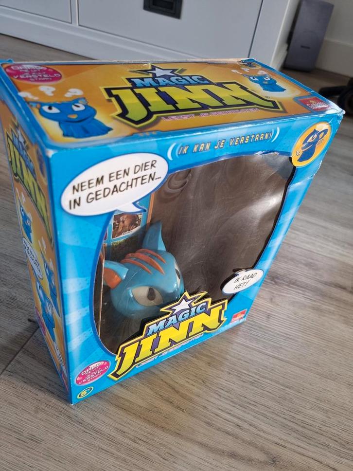 Magic Jinn -  leest je gedachten!, Hobby en Vrije tijd, Gezelschapsspellen | Overige, Zo goed als nieuw, Een of twee spelers, Ophalen