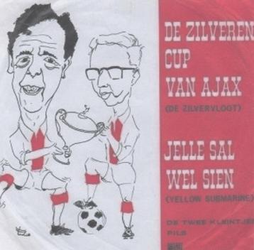Twee Kleintje Pils - De zilveren cup van Ajax/Jelle sal wel  beschikbaar voor biedingen