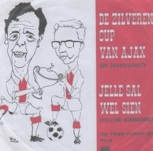 Twee Kleintje Pils - De zilveren cup van Ajax/Jelle sal wel, Cd's en Dvd's, Vinyl | Nederlandstalig, Gebruikt, Levenslied of Smartlap