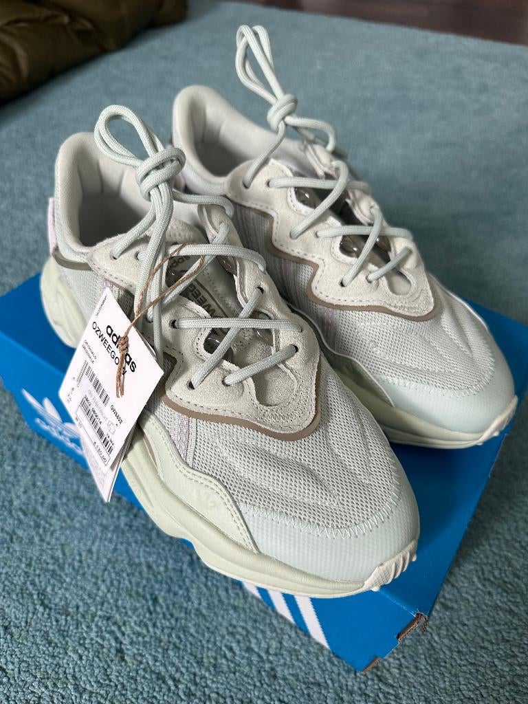 Adidas Originals Ozweego sneaker met mesh Lindegroen 39,5, Adidas, Nieuw, Ophalen of Verzenden, Sneakers of Gympen