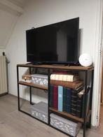 Mango houten sidetable of tv kast, Huis en Inrichting, Ophalen, Minder dan 150 cm, Minder dan 100 cm, Metaal