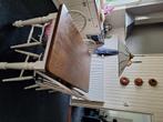 Landelijke eethoek, Ophalen, Gebruikt, Landelijk, 4 tot 6 stoelen