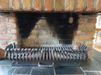 gietijzeren haardbak gril hout met aslade, Huis en Inrichting, Haarden, Ophalen, Gebruikt, Houthaard