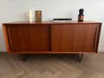 Vintage Oskar sideboard in teak, Huis en Inrichting, Kasten | Dressoirs, Ophalen, Gebruikt, 25 tot 50 cm