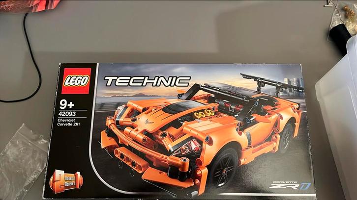 Lego Technic 42093 Chevrolet Corvette ZR1, Kinderen en Baby's, Speelgoed | Duplo en Lego, Zo goed als nieuw, Lego, Complete set