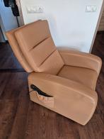 relax stoel, sta op stoel leder toledo camel, Ophalen, Zo goed als nieuw, 50 tot 75 cm