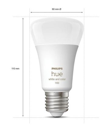 Hue e27 - Color - 1100lm - Nieuw! beschikbaar voor biedingen
