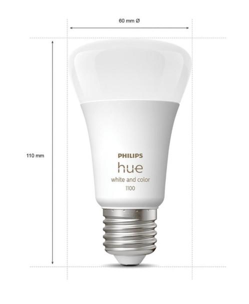 Hue e27 - Color - 1100lm - Nieuw!, Huis en Inrichting, Lampen | Losse lampen, Nieuw, Led-lamp, Minder dan 30 watt, E27 (groot)