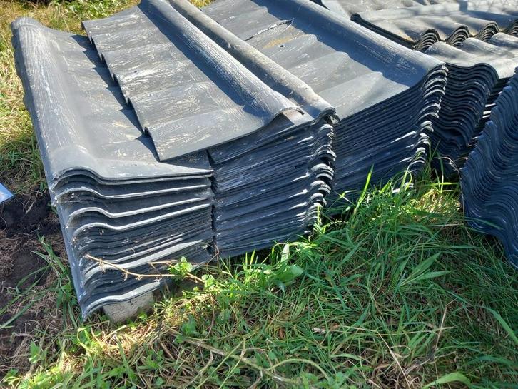 Gebruikte nokstukken eternit svk golfplaten nok dak, Doe-het-zelf en Verbouw, Platen en Panelen, Gebruikt, Ophalen of Verzenden