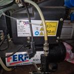 Te koop  ferm compressor incl mogelijkheid om banden op te, Doe-het-zelf en Verbouw, Compressors, Ophalen, 6 tot 10 bar, Zo goed als nieuw