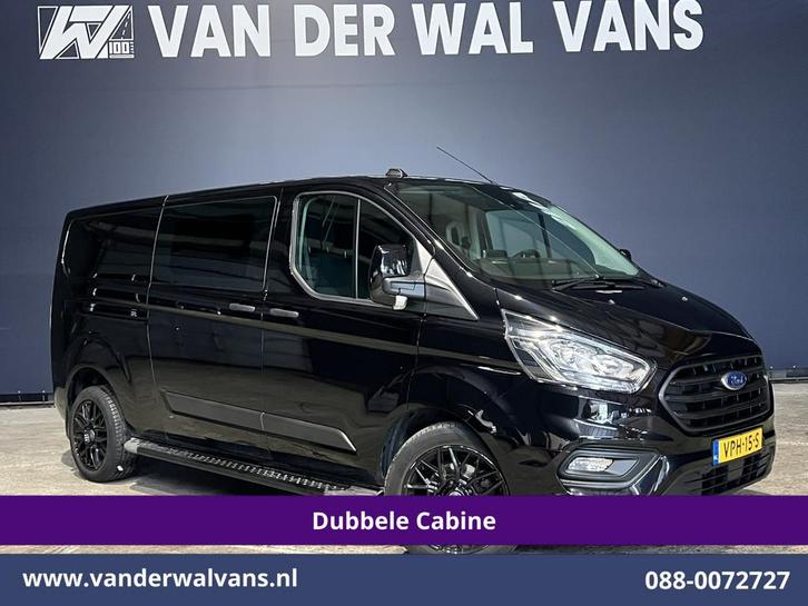 Ford Transit Custom 2.0 TDCI 130pk L2H1 Dubbele Cabine Euro6, Auto's, Bestelauto's, Bedrijf, Te koop, ABS, Achteruitrijcamera