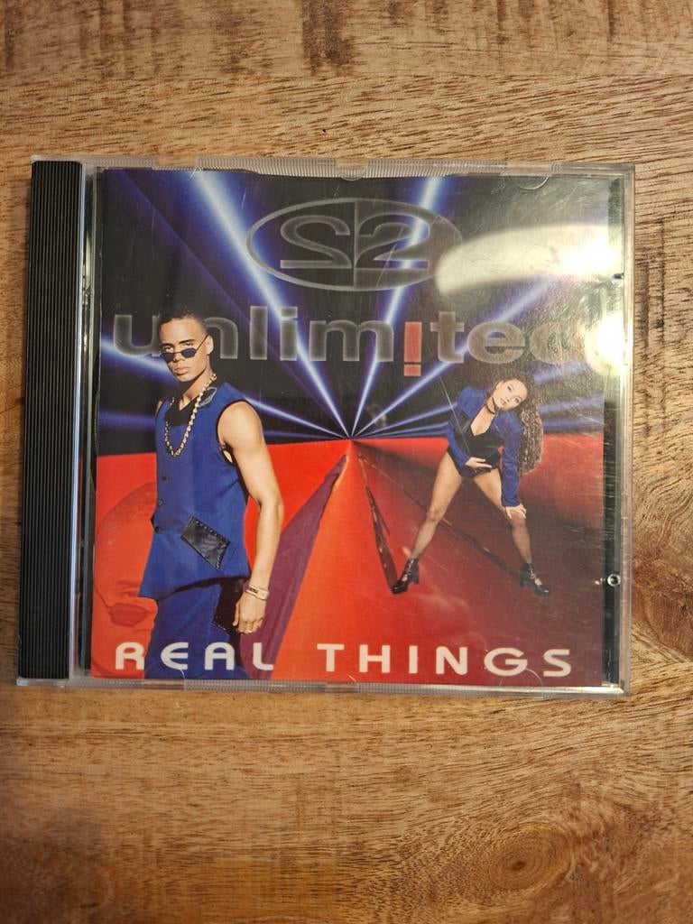 2 Unlimited - Real Things CD Album (1994) Origineel, Ophalen of Verzenden, Zo goed als nieuw, Dance Populair