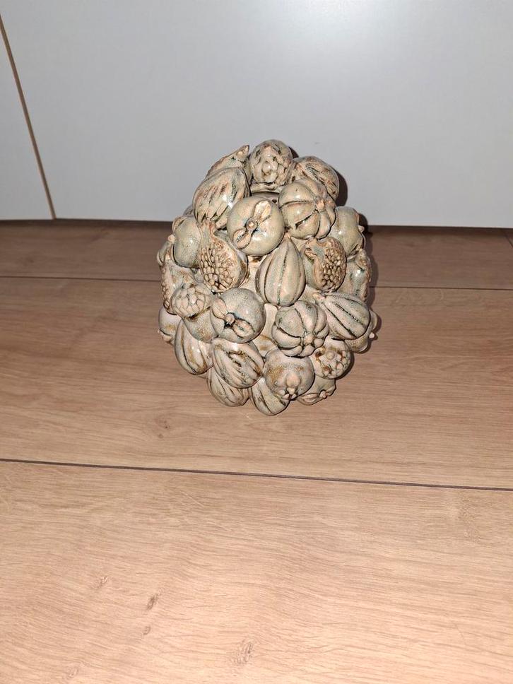 Uniek Keramiek Vaasje met Fruitmotief, Antiek en Kunst, Antiek | Keramiek en Aardewerk, Ophalen