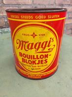 Oud Maggi blik uit kruidenierswinkel, Ophalen, Gebruikt, Overige