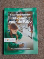 Rekenen voor de Pabo - Basisvaardigheden 5e editie, Ophalen of Verzenden, Zo goed als nieuw, Overige vakken, Stieb Kemme, Willem Uittenbogaard