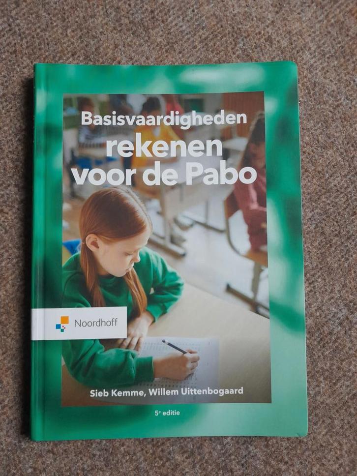 Rekenen voor de Pabo - Basisvaardigheden 5e editie, Boeken, Schoolboeken, Zo goed als nieuw, Overige vakken, Ophalen of Verzenden