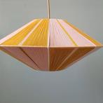 Geweven lampenkap UFO lamp bonbon lamp, Huis en Inrichting, Lampen | Hanglampen, Ophalen of Verzenden, Zo goed als nieuw, Minder dan 50 cm