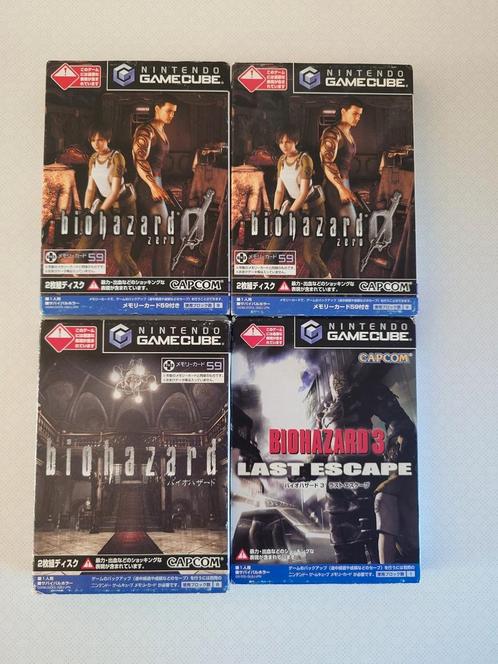 Resident Evil Gamecube lot, Spelcomputers en Games, Games | Nintendo GameCube, Gebruikt, Avontuur en Actie, 1 speler, Vanaf 18 jaar