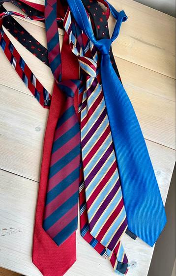 Set van 5 Stropdassen - Diverse Kleuren en Patronen beschikbaar voor biedingen