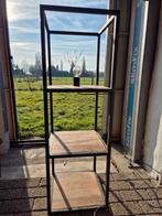 Industriële lamp met houten planken, Ophalen of Verzenden, Gebruikt, 150 tot 200 cm