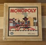 Houten Monopoly, Drie of vier spelers, Ophalen of Verzenden, Nieuw, Hasbro