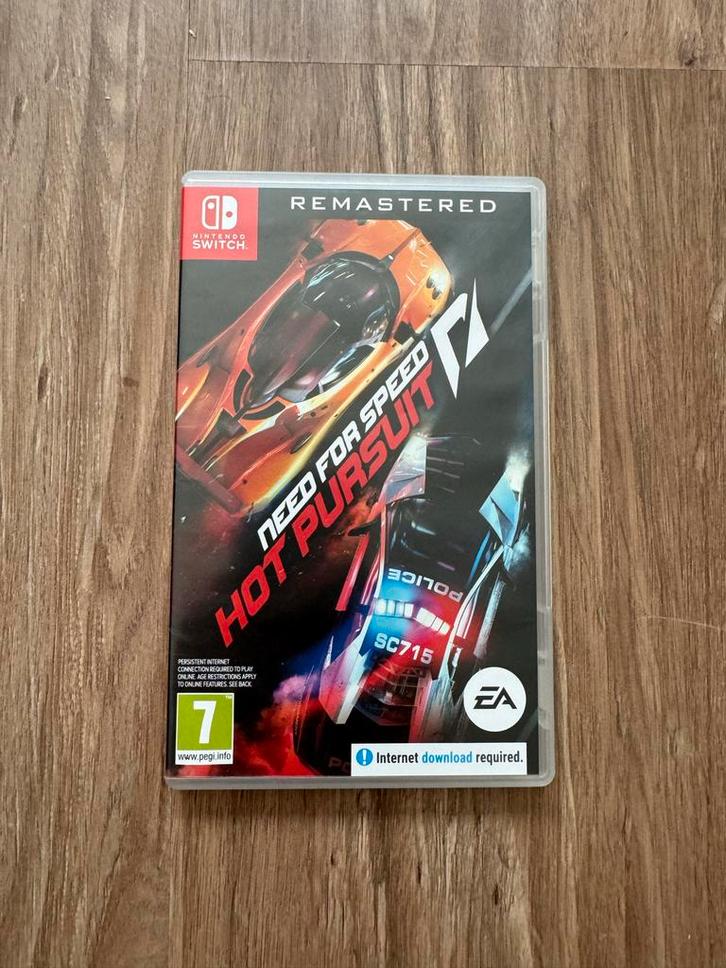 Need for Speed Hot Pursuit Remastered Switch, Spelcomputers en Games, Games | Nintendo Switch, Zo goed als nieuw, Racen en Vliegen