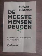 Rutger Bregman - De meeste mensen deugen, Ophalen of Verzenden, Zo goed als nieuw, Rutger Bregman