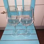Crodino glazen 2 stuks, Huis en Inrichting, Ophalen, Glas of Glazen, Gebruikt, Glas